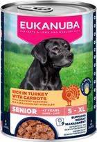 Šlapias šunų maistas Eukanuba, kalakutiena/morkos, 0.4 kg