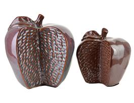 Dekoratyvinė figūrėlė, "obuolys" Mondex Saggio, ruda sp., 17 cm x 14 cm x 16 cm