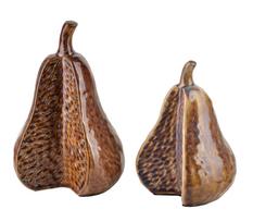 Dekoratyvinė figūrėlė, "kriaušė" Mondex Saggio, ruda sp., 13 cm x 11 cm x 21 cm
