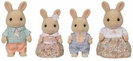 Figūrėlių rinkinys Epoch Sylvanian Families Milk Rabbit Family 05706, 4 vnt., įvairių spalvų