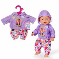 Drabužių lėlei rinkinys Zapf Creation Baby born Hoodie Outfit 837306, violetinė sp./įvairių spalvų