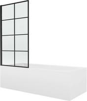 Vonia su sienele, laisvai pastatoma Mexen Vega, 70 cm x 170 cm x 40 cm, stačiakampis, balta sp.