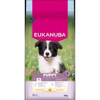Sausas šunų maistas Eukanuba Puppy, vištiena, 15 kg