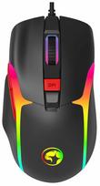 Laidinė žaidimų pelė Marvo M360 RGB *, usb 2.0, juoda sp.