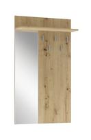 Sieninė drabužių kabykla Lima PR-1, 120 cm, artisan oak