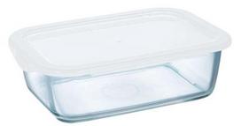 Dėžutė maistui Luminarc Food Box, 1.22 l, 21.2 cm x 15.7 cm, skaidri sp./balta sp.