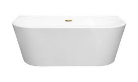 Vonia, laisvai pastatoma Besco Vica New, 80 cm x 150 cm x 60 cm, balta sp.