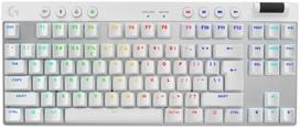 Belaidė žaidimų klaviatūra Logitech G Pro X TKL G Pro X TKL, EN, balta sp.