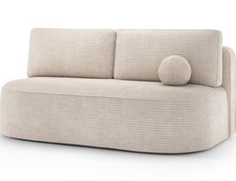 Sofa-lova Lilana Jarell 18, smėlio sp., 193 x 96 cm x 93 cm