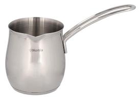 Puodelis pienui Homla Unero SS22 820576, 500 ml, Ø 8 cm, sidabro sp., nerūdijantysis plienas