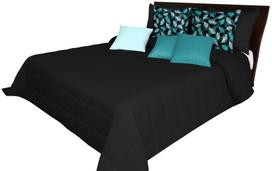 Lovatiesė NMF-05, juoda sp., 170 cm x 210 cm