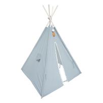 TIPI palapinė vaikams Blue, 120 cm x 120 cm