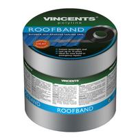 Bituminė sandarinimo juosta Vincents Polyline Roofband, aliuminis/bitumas, 15 cm x 300 cm, pilka sp.