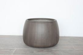Gėlių vazonas Domoletti LT14305-3S, keramika/molis, Ø 55 cm, pilka sp.
