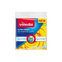 Šluostė, universali Vileda Ultra Fresh VILE23959, geltona sp., poliesteris/poliamidas/mikropluoštas, 2 vnt.