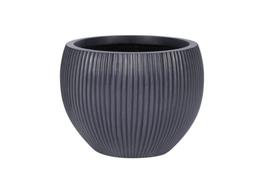 Gėlių vazonas Domoletti LT14764-3S, keramika/molis, Ø 50 cm, antracito sp.