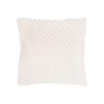 Dekoratyvinė pagalvėlė Domoletti Mink Grid, minimalistinė smėlio sp., 50 cm x 50 cm