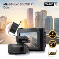 Vaizdo registratorius Mio Mio MiVue™ 903WD PRO, 2.5K 1440P HDR, Sony STARVIS 2 sensor WIFI, GPS, Speedcam, Parking mode, Super-Cap