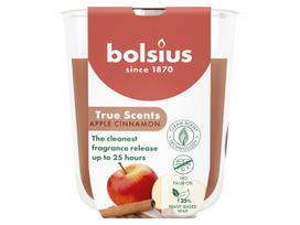 Žvakė, aromatinė Bolsius True Scents Apple and Cinnamon, 25 h, Raudona sp.