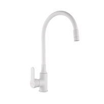 Virtuvinis maišytuvas Invena Weria Plus BZ-38-002-L, balta sp.