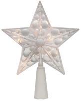 Eglės viršūnė, balta sp., 19 cm, plastikas