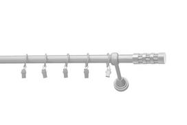Karnizo komplektas Karpol Eliza Crystal Cylinder, 200 cm, Ø 16 mm, matinė chromo sp.