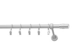 Karnizo komplektas Karpol Eliza Cylinder, 400 cm, Ø 16 mm, matinė chromo sp.