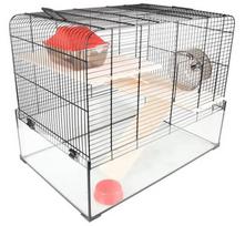 Narvas graužikams Flamingo Vitru 2, 59 cm x 38 cm x 47 cm, juoda sp.