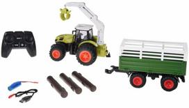 Rc traktorius Korody Farm Machine RC0719, 1:24, žalia sp.