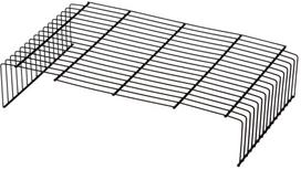 Grotelės graužikų tualetui Ferplast Net L305, 30 cm x 19.5 cm x 6 cm, juoda sp.