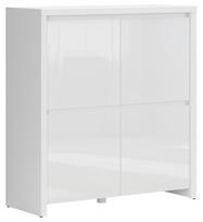 Spintelė Larios, balta sp., 40 cm x 105 cm x 112 cm
