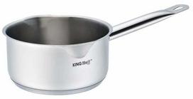 Puodas King Hoff 1125, 12 cm, 0.5 l, sidabro sp.
