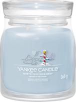 Žvakė, aromatinė Yankee Candle Signature North Pole Hideaway, 35 - 50 h, 368 g, žydra sp.