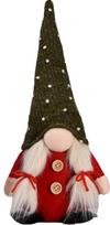 Kalėdinė dekoracija, "Nykštukas" Home4you Tinny 85418, 15 cm, raudona sp./žalia sp.