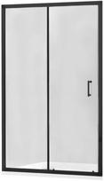 Dušo durys Mexen Apia 845-105-000-70-00, 105 cm x 190 cm, juoda sp./grūdintas