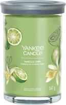 Žvakė, aromatinė Yankee Candle Signature Vanilla Lime, 60 - 100 h, 567 g, Žalia sp.