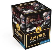 Dėlionė Clementoni Cubes Anime Death Note 35609, 36 cm x 49 cm, 500 vnt., įvairių spalvų