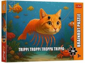 Dėlionė Trefl BrainRots Trippi Troppi Troppa Trippa, 34 cm x 48 cm, 200 vnt., įvairių spalvų