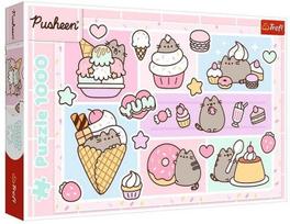 Dėlionė Trefl Sweet Pusheen, 48 cm x 68.3 cm, 1000 vnt., įvairių spalvų