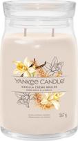 Žvakė, aromatinė Yankee Candle Signature Vanilla Creme Brulee, 60 - 90 h, 567 g, ruda sp.