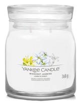 Žvakė, aromatinė Yankee Candle Signature Midnight Jasmine, 35 - 50 h, 368 g, Balta sp.