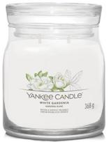 Žvakė, aromatinė Yankee Candle Signature White Gardenia, 35 - 50 h, 368 g, Balta sp.
