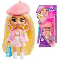 Lėlė su priedais Mattel Barbie Extra Mini Minis, 8.5 cm, balta sp.