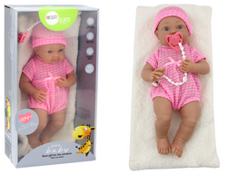 Lėlė - kūdikis su priedais Lean Toys Pure Baby, 39 cm, įvairių spalvų