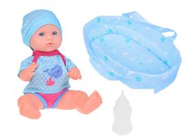 Lėlė - kūdikis su priedais Yala Baby, 30 cm, mėlyna sp.