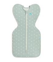 Plonas miegmaišis kūdikiui Love To Dream Swaddle UP Stretch Cotton, žalia sp., 60 cm x 35 cm