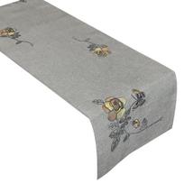 Stalo takelis stačiakampė Mariall OH-154-B, aukso sp./pilka sp., 55 x 120 cm