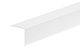 Apdailos kampas Cezar W-PC-KR2525-101-275, balta sp., 275 cm x 2.5 cm