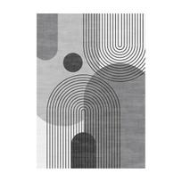 Kilimas vidaus Domoletti MIA 3D, pilka sp., 150 cm x 80 cm