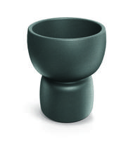 Gėlių vazonas Prosperplast DUALA ROUND TDR48-107GR, plastikinis, Ø 47 cm, pilka sp.